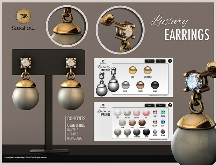 ^^Swallow^^ Luxury Earrings