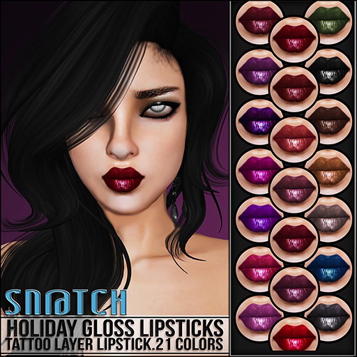 :::Sn@tch Holiday Gloss Lips:::