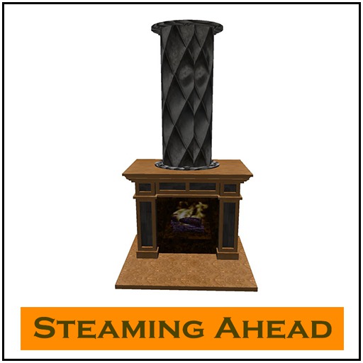 SA Steampunk Fireplace