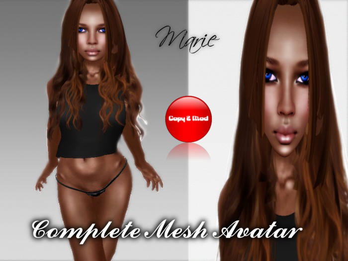 Promo: Marie (V1.0) - Complete Mesh Avatar
