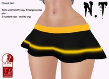 N.T - Mini Skirt - Rave - yellow