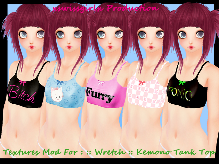 Textures Mod For : :: Wretch :: Kemono Tank Top 