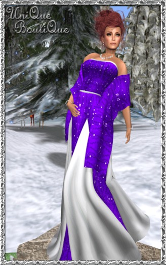 *UniQue* Amicia in Purple and Silver