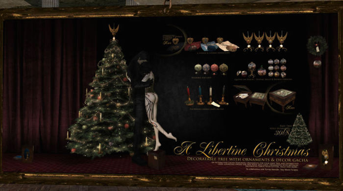32 ~Libertine~ Glass Ornaments Display Table 2015 [BOX] RARE