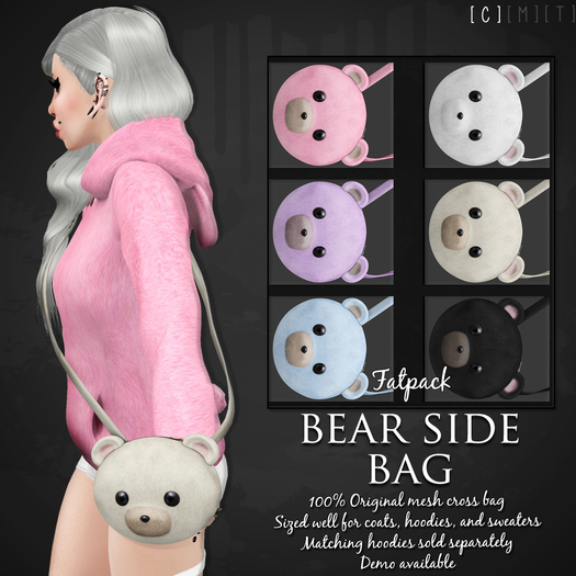 [ abrasive ] Bear Side Bag - Fatpack