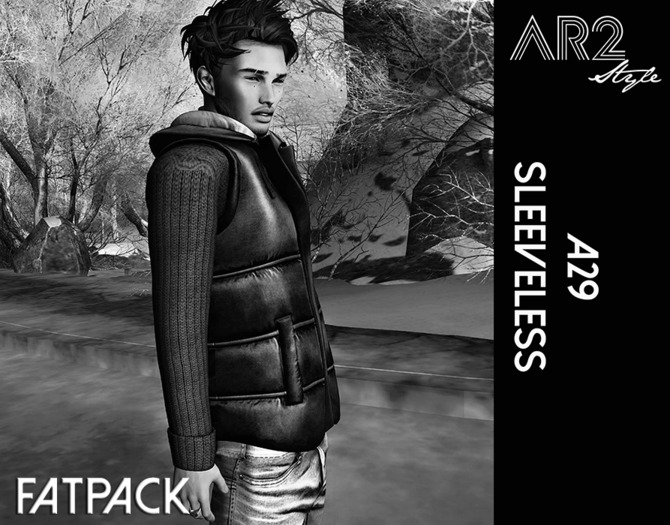 [AR2 Style] A29 Sleeveless - LEATHER FATPACK (Wear Me)