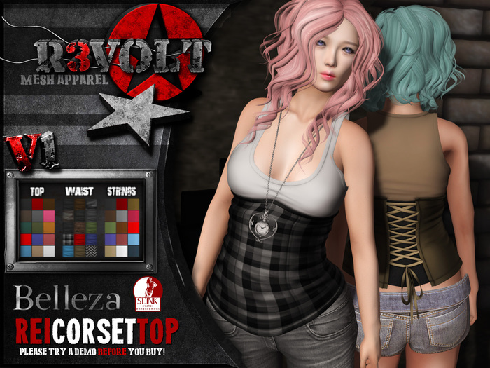 [R3] - Rei Corset Top [V1]