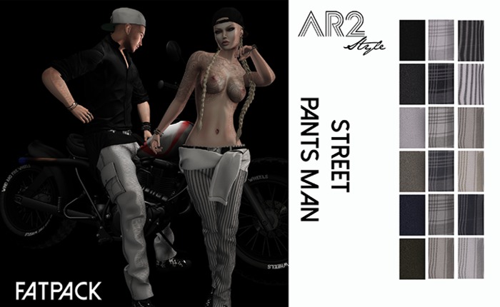 [AR2 Style] Street Pants - MAN - FATPACK (Wear Me)