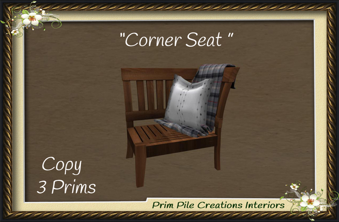 ~PPC~ Corner Seat  