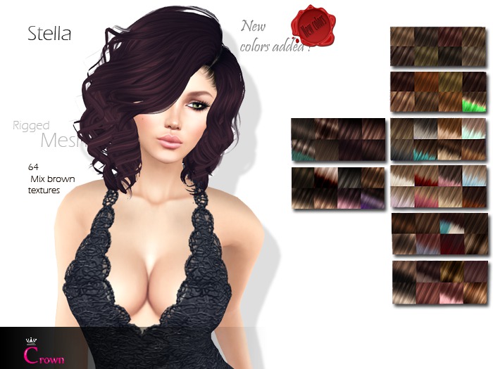.::Crown::. Long Hair "Jasmin" DEMO V2.0