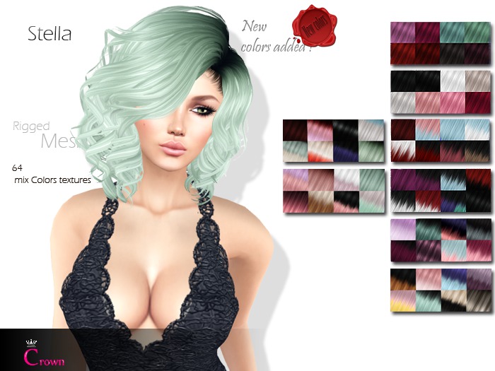.::Crown::. Long Hair "Jasmin" DEMO V2.0