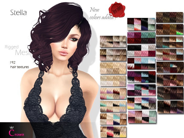 .::Crown::. Long Hair "Jasmin" DEMO V2.0