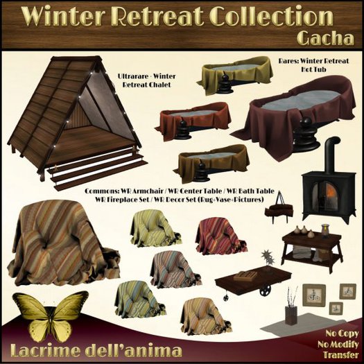 Winter Retreat Center Table