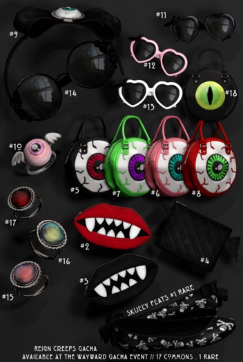 REIGN.- SKULLY FLATS - #1 RARE