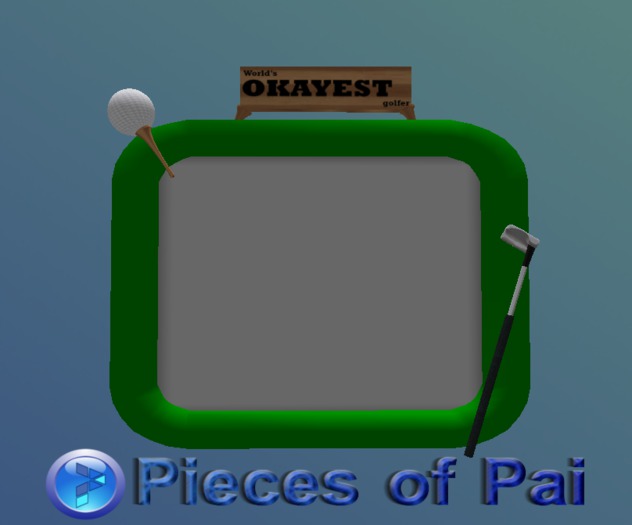Okayest Golfer Picture Frame