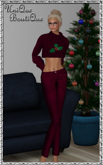 *UniQue* Cosy Xmas Holly
