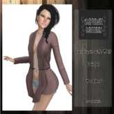 :::Impulse Modern :::  Cardigan with Belt Carla Salmon