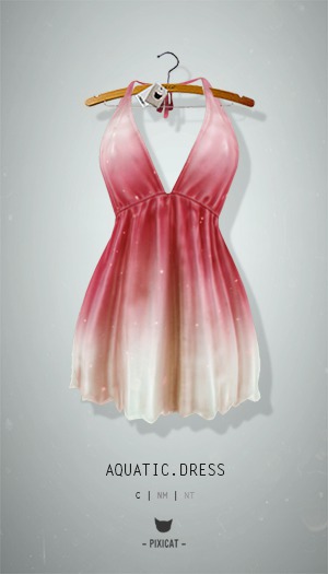 -Pixicat- Aquatic.Dress nr.2 (Red)