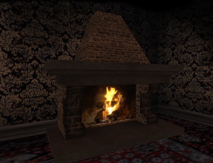 #Mesh Fireplace [3 sizes] (boxed)