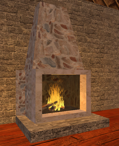Fire place stone small