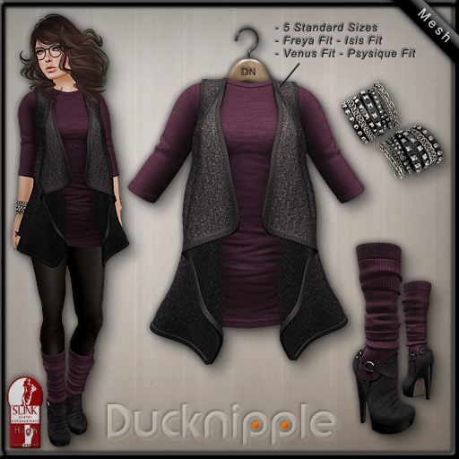 DN Mesh: Ester Sweater w HUD