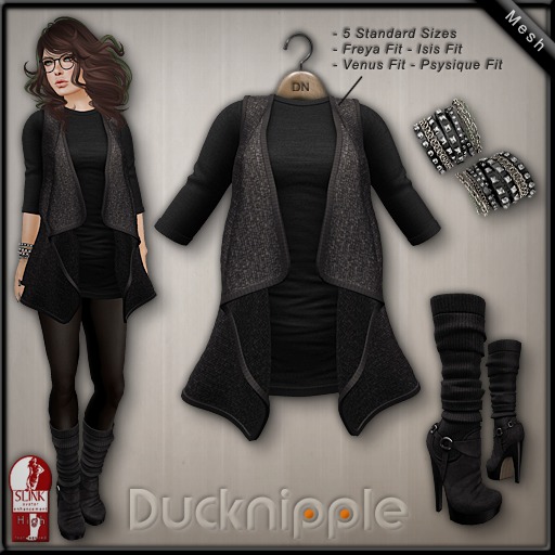 DN Mesh: Ester Sweater w HUD