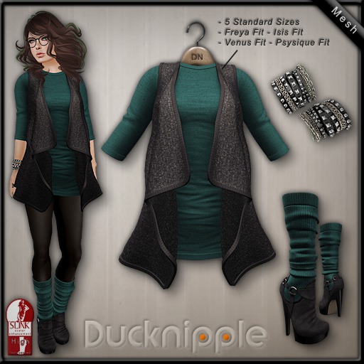 DN Mesh: Ester Sweater w HUD