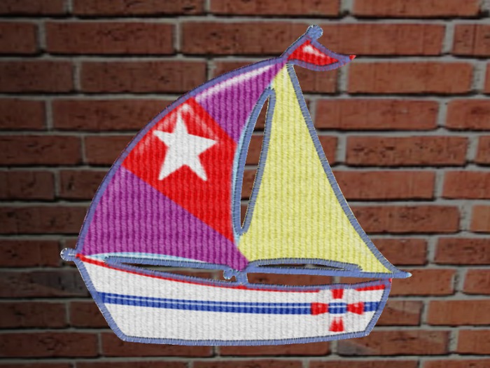 Sailing Boat Patch