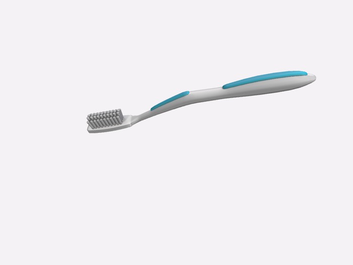 Animated Blue Tooth Brushes