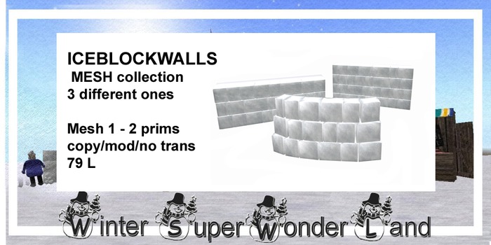 ICEBLOCKWALL MESH COLLECTION 
