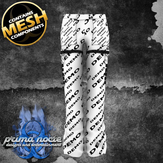 {PN} Mens Mesh Monster Rehab Pink Lemonade Pants