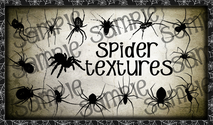 FULL PERM 15 Spider Textures
