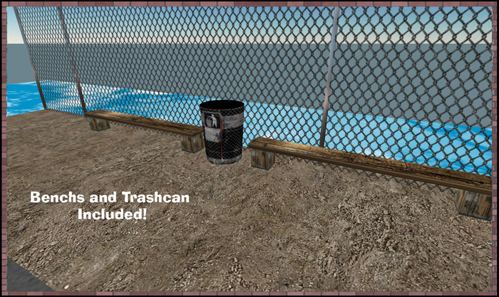 Urban Basketball Court Complete MOD Version