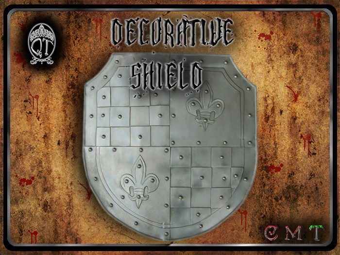 .::QT::. Decorative Sword &  Shield  (silver)