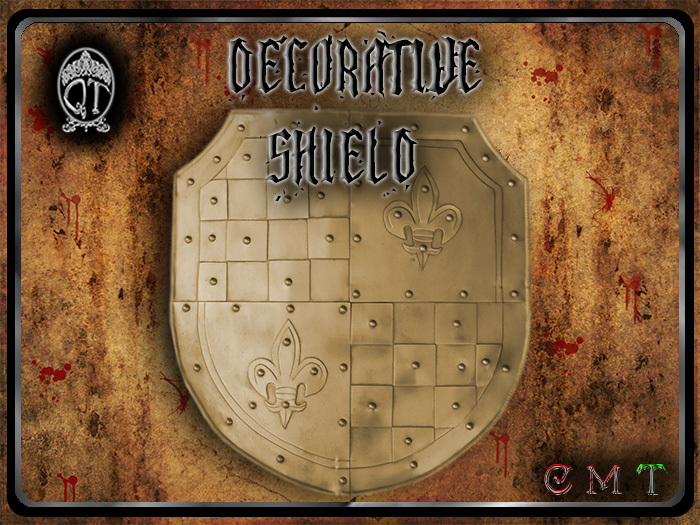 .::QT::. Decorative Shield  (bronze)