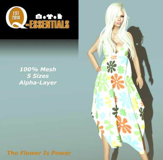 Mesh Flower Dress