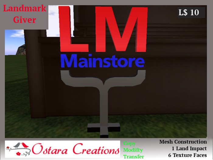 Mainstore Landmark Giver