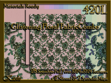 Glistening Floral Fabric Combo Seamless Textures Materials Ready Full Perms 1024x1024