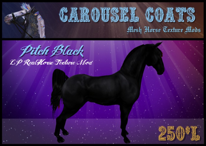 ~*Carousel Coats*~ RH - Pitch Black