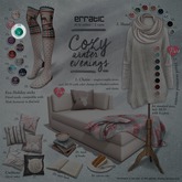 GACHA SPARES: Erratic - Eva Holiday Socks - Green Reindeer