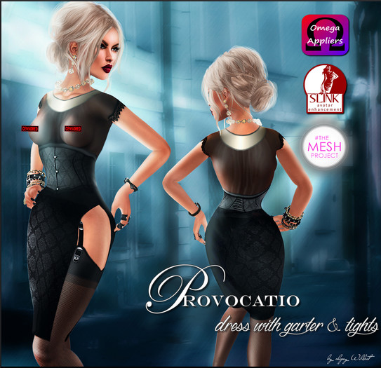 Black Swan - Provocation - dress with appliers