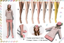 Cute Decoration Girl Stocking box 7