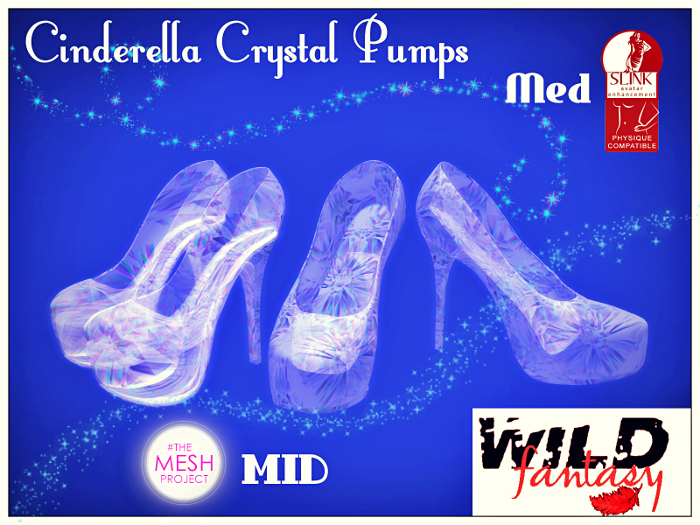 <WF>Cinderella Crystal Pumps