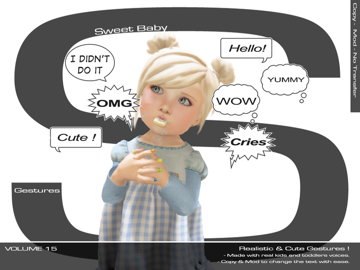 Sweet Baby - Baby & Kids Gestures - Volume 15