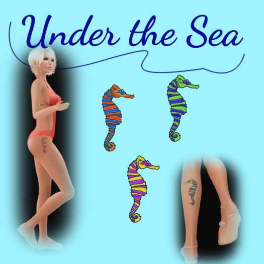 Seahorse tattoo