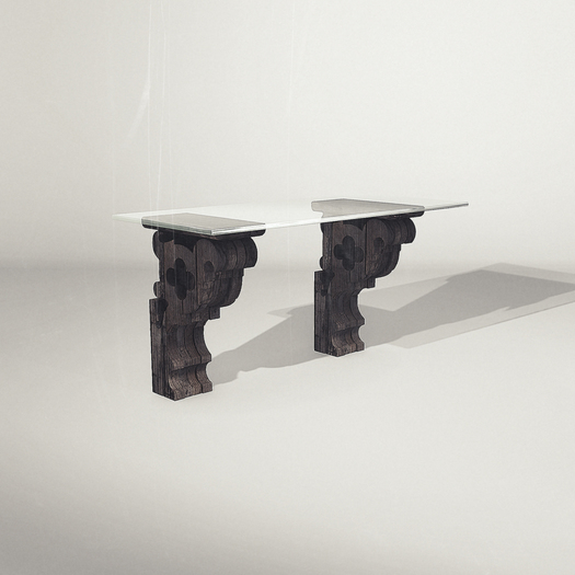 The Loft - Bacall Desk Wood