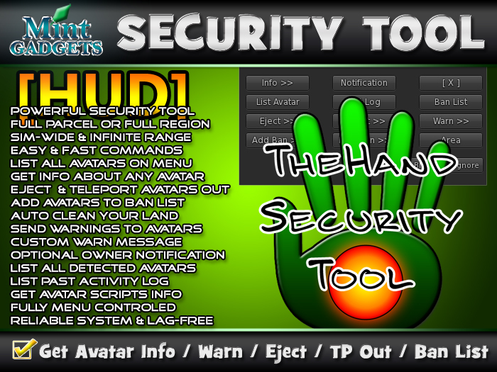 Mint Gadgets - TheHand Powerful Security Tool