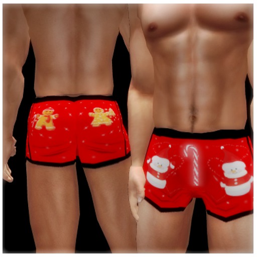 underpants christmas men