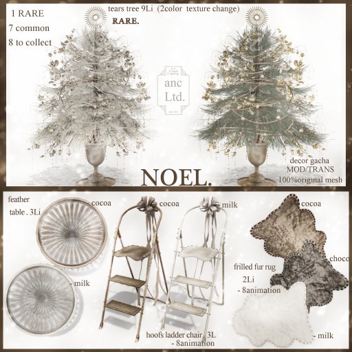 .{anc} NOEL. :  frilled furrug / milk