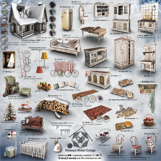 30_8f8 - Granny's Winter Cottage - Apple Pie